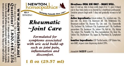 package label - N009 L01 001 001